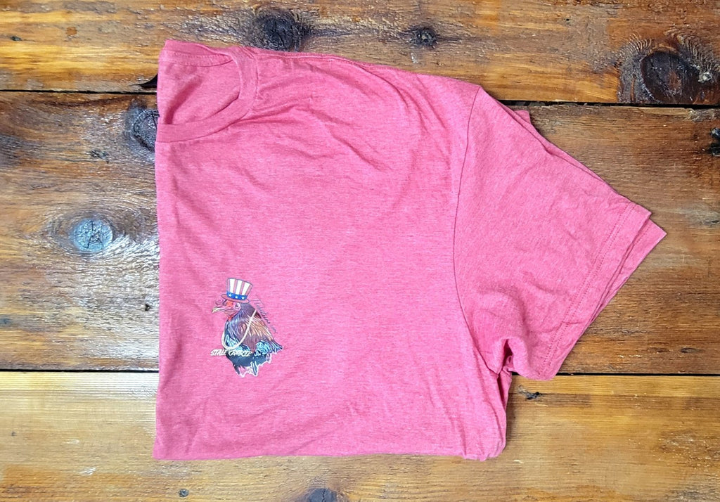 Original Yard Pimp T-shirt (Heathered Red)