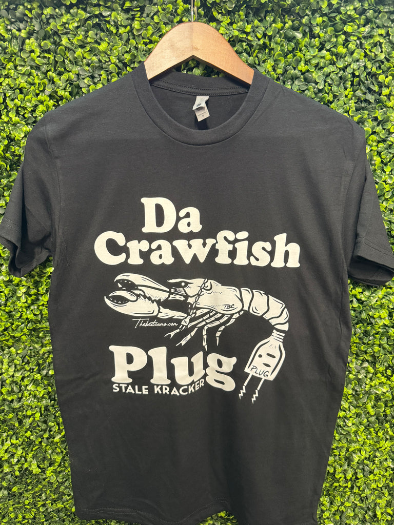 New!!!! Da Crawfish Plug Shirt (Black)