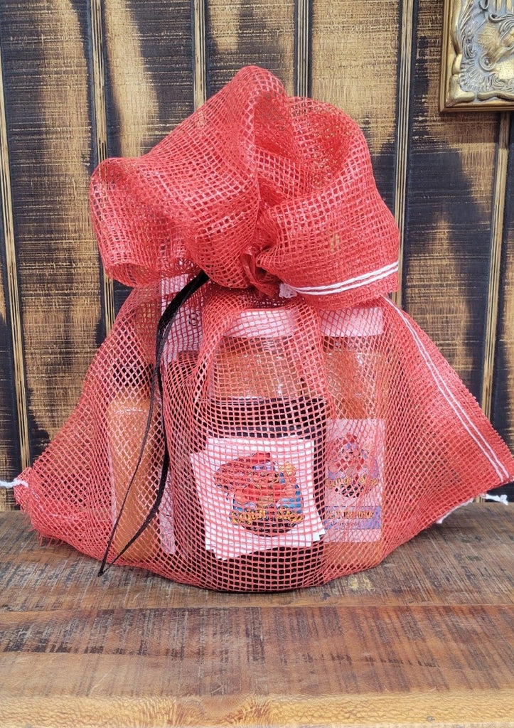 Large Cookbook Gift Bag (seasonings, hot sauce, dipping sauces, cookbook, koozies & stickers)