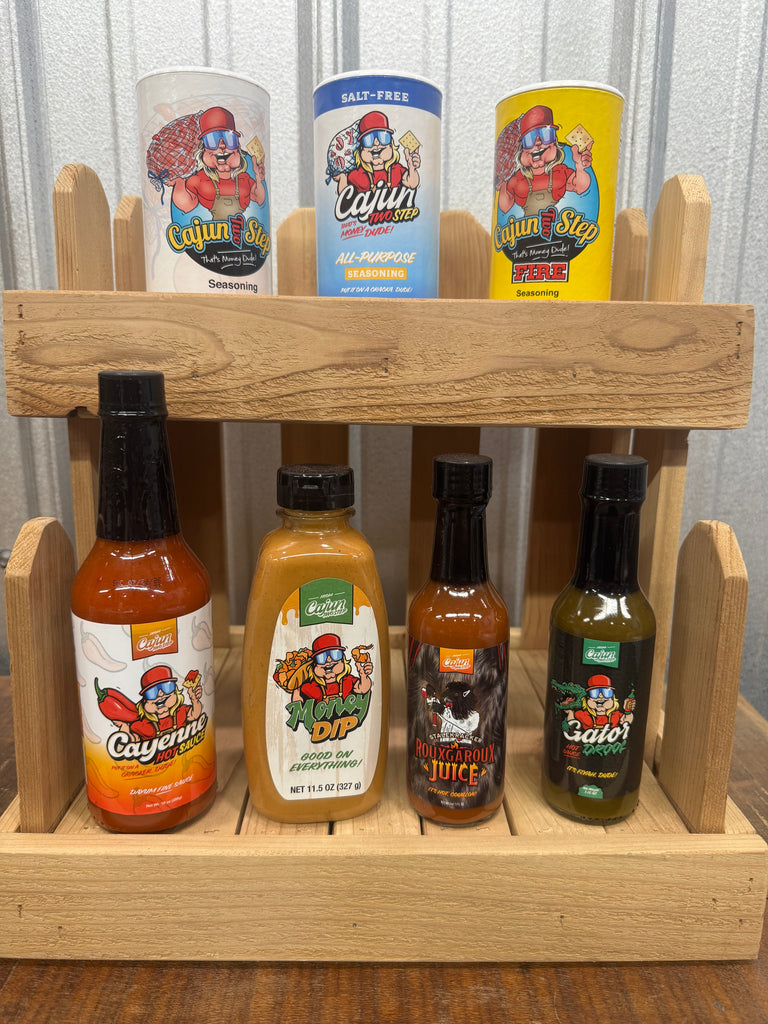 "The Sampler" Pack (Seasoning, Hot sauce & Dipping Sauce)