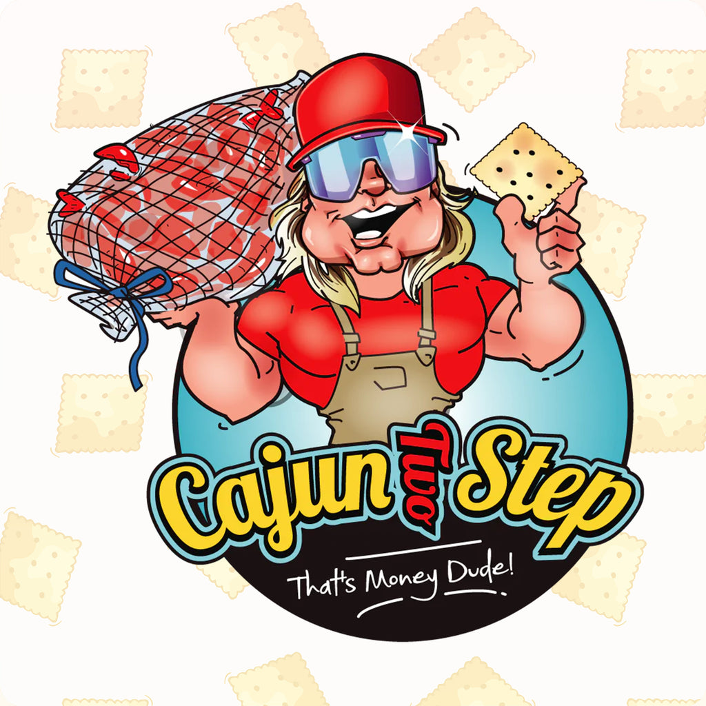 Cajun Two Step Official Stalekracker Koozie