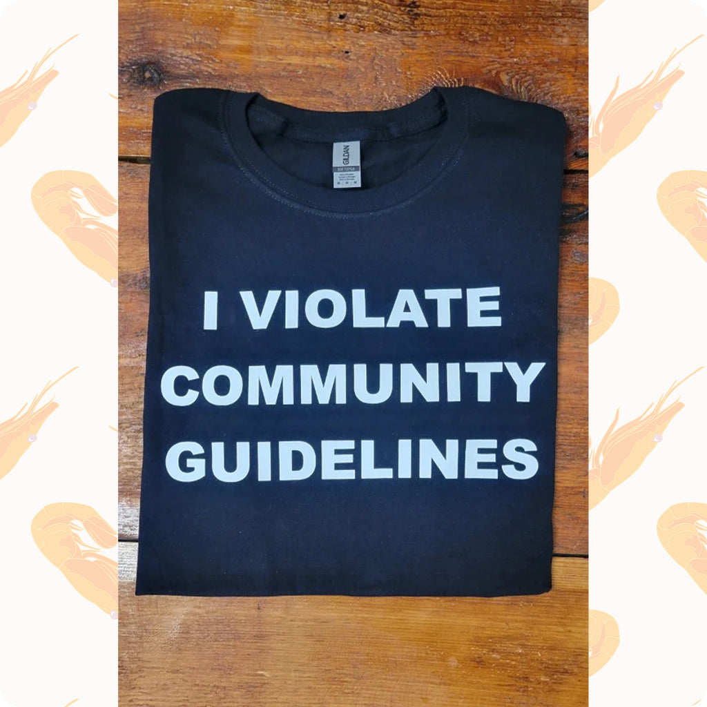 Community Guidelines T-shirt