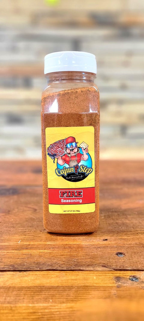 Pick 2 Cajun Two Step 8 oz Seasonings: Fire or Original